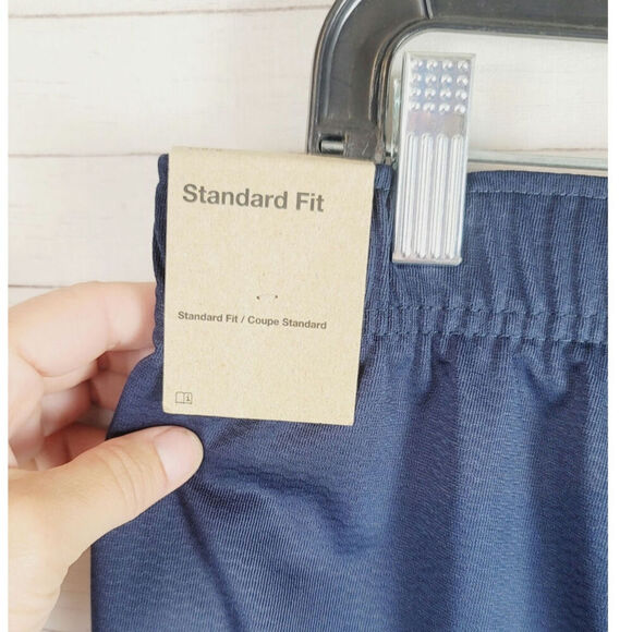 NIKE STANDARD FIT TRAINING PANTS IN NAVY, SZ LARGE - Picture 7 of 15